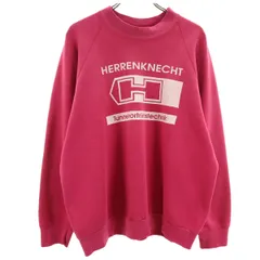 FRUIT OF THE LOOM フルーツオブザルーム 90s オールド 長袖 スウェット トレーナー L ピンク レディース 古着