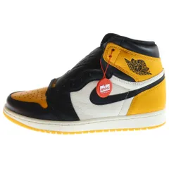 NIKE (ナイキ) AIR JORDAN 1 RETRO HIGH OG TAXI 555088-711 エアジョーダン 1 レトロ タクシー ハイカットスニーカー シューズ イエロー/ブラック US9/27.0cm