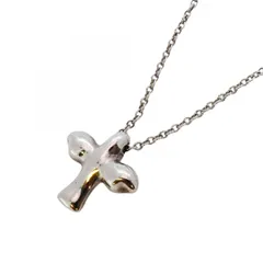 ティファニー バードクロス ペンダント SV925 小さめ 社外チェーン カモメ