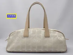 CHANEL シャネル ニュートラベルライン ミニポストンバッグ ベージュ 中古B 【送料無料】 A-8874【質屋出品】のサムネイル