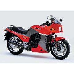 絵画風 壁紙ポスター (はがせるシール式) カワサキ GPZ900R Ninja A1 初期型 忍者 1984年 初代ニンジャ キャラクロ KNNJ-001A2 (A2版 594mm×420mm) ＜日本製＞ ウォールステッカー お風呂ポスター