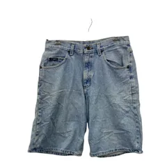 Lee ハーフパンツ W32 リー デニム ライトブルー 古着卸 アメリカ仕入 2503-1115