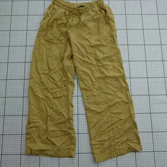 ◇ Θ ZARA ザラ イージーパンツ サイズM ライトブラウン系 レディース E  【1509190035643】