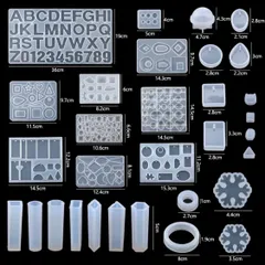 初心者セット まとめ売り シリコンモールド レジン ハンドメイド アクセサリー パーツ おしゃれ 面白 かわいい