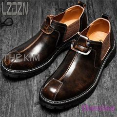 美品】ALBERTO GOZZI イタリア製 カメオローファー 革靴 パンプス 