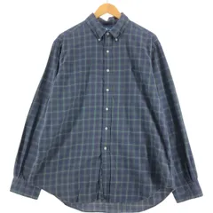 古着 ラルフローレン Ralph Lauren CLASSIC FIT クラシックフィット 長袖 ボタンダウンチェックシャツ メンズXL相当/eaa514325