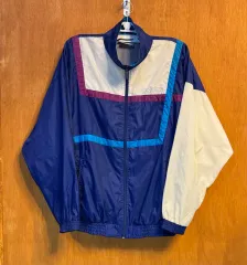 80 90s ヴィンテージ adidas(アディダス) ウインドブレーカー ジャケット 」 XL （ 324 ）