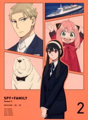 [중고] 애니메이션 Blu-ray Disc SPY×FAMILY Season2 Vol.2 [첫회판]