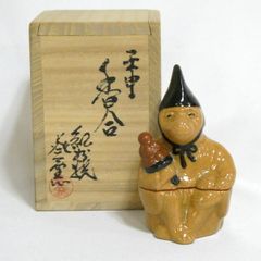 小峠葛芳 丹山窯 寿老人 香合 共箱 共布 茶道具 - メルカリ
