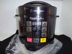 新品・未使用　ショップジャパン　電気調理器　電気圧力鍋　クッキングプロ　ブラック