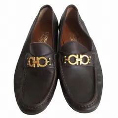 サルヴァトーレフェラガモ Salvatore Ferragamo ガンチーニビット ローファー シューズ サイズ23.5cm レディース 【中古】