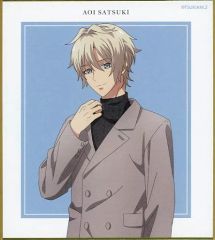 【中古】紙製品 皐月葵(半身) 「ツキウタ。THE ANIMATION 2 描き下ろしイラスト 秋冬コレクション2021-22ver. トレーディングミニ色紙 Six Gravity」