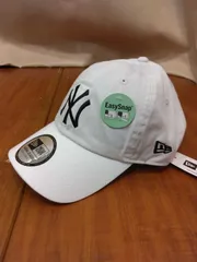 【新品未使用】ニューエラ メンズ キャップ 帽子 レディース NEW ERA カジュアルクラシック ニューヨーク・ヤンキース ホワイト × ブラック  (新橋店)