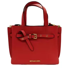 マイケルコース Michael Kors Emilia Small Pebbled Leather Satchel サッチェル スモール 2WAY ショルダーバッグ レディース 表記無 