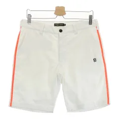 サイズ：M ROUGH&SWELL ラフアンドスウェル RSM-22071 ハーフパンツ  ホワイト系 [240101387859]# ゴルフウェア メンズ ストスト