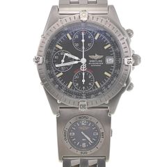 ブライトリング BREITLING A13050.1 クロノマット ブラックバード クロノグラフ UTC 自動巻き メンズ 良品 I#139920
