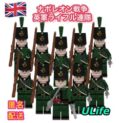 10体セットLEGOレゴ互換ナポレオンＰミリタリー英仏戦争ミニフィグフィギュア