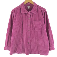 古着 エルエルビーン L.L.Bean 長袖 コーデュロイシャツ レディースXL/eaa357634