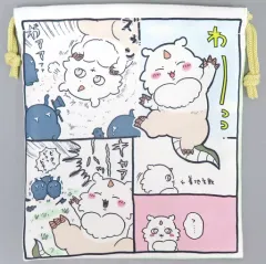 【中古】バッグ あのこ お出かけ楽しみ!な ほどよいサイズの巾着 「ちいかわ なんか小さくてかわいいやつ」