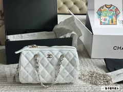 【今日WTO】Chanel 25P ボウリングバッグ エレガントブラック＆ホワイト-WTO輸入2-NN83