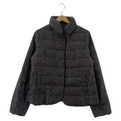 EVEX by KRIZIA - 美品 EVEX by KRIZIA  エヴェックスバイクリツィア 裏地ゼブラ柄 2WAY フーデッド ダウンコート 38 ブラック レディース 古着 中古 USED EVEX by KRIZIA - 美品 EVEX by KRIZIA エヴェックスバイ