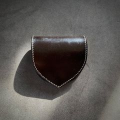 本革コインケース　小銭入れ　ブラウン