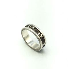 【中古】Tiffany＆Co. アトラスリング 925 ＃17　ティファニー[17]