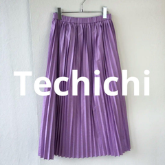 Techichi TERRASSE プリーツロングスカート　テチチ　ラメ