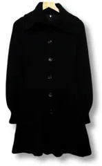 【美品】ブリヂット BRIGITTE 東京スタイル ノーカラー ロングコート 黒 20231221_SoejuEC_1863.jpg?v=