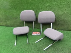 3FP3566 KJC5 ダイハツ ムーヴ L175S 前期型 L シートヘッドレストセット　　カラーグレー系/柄有