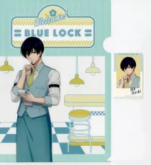 【中古】グッズセット 糸師凛 A4クリアファイル＆ステッカーセット 「一番くじ ブルーロック ～day off～」 G賞