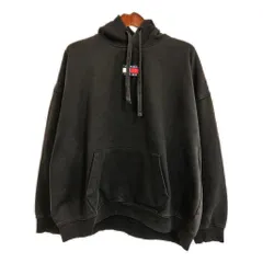 TOMMY JEANS トミージーンズ スウェット パーカー ブラック (メンズ XL) 中古 古着 S9547