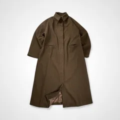 SELECT MOCA by son セレクト モカ バイ ソン / ヘリンボーンロングステンカラーコート sonさんコラボ SIZE：FREE