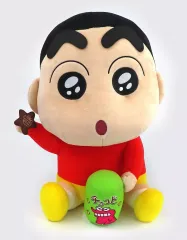 【中古】ぬいぐるみ 野原しんのすけ クレヨンしんちゃんぬいぐるみ ～チョコビと一緒ver.～ 「一番くじ クレヨンしんちゃん ～チョコビがおいしいゾ★～」 ラストワン賞