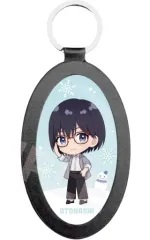 【中古】キーホルダー 5.音無さん レザーキーホルダー 「氷属性男子とクールな同僚女子」