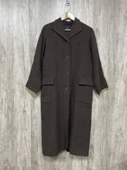Paul Smith ポールスミス ロング ツイード コート size40/茶 ◆■◎メンズ