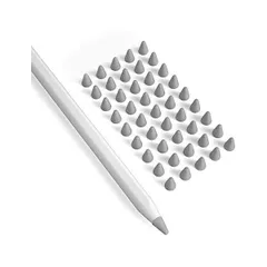 PZOZ 45個入り Apple Pencil ペン先 アップルペンシル 1/2 保護 第1世代/第二世代 tips 使いやすいです 超薄