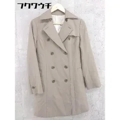 ◇ ◎ COMME CA ISM コムサイズム 長袖 トレンチ コート サイズM ベージュ レディース 【中古】 【1002802503078】