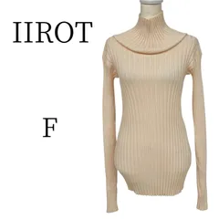 IIROT イロット オフホワイト 長袖 ニット・セーター FREE SIZE