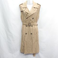 ◇ MEW'S REFINED CLOTHES 뮤즈 리파인드 클로즈 - 트렌치 베스트 사이즈 M 베이지 레이디스 E [1407180027251]
