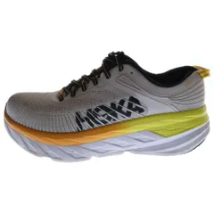 HOKA one one ホカ オネオネ BONDI 7 ボンダイ 7 グレー HOKA ONEONE ホカ オネオネ ボンダイ7 レギュラー ワイド
