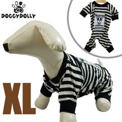 DOGGY DOLLY ドギー・ドリー ペット服 犬服 囚人服 XLサイズ ペット用品 新品未使用 ボーダー柄 ロンパース