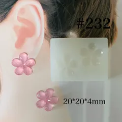 シリコンモールド 花 #232