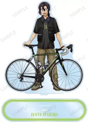 【新品】アクリルスタンド・アクリルパネル [新品] 手嶋純太 描き下ろし 私服×ロードバイクver. 特大アクリルスタンド 「弱虫ペダル LIMIT BREAK」