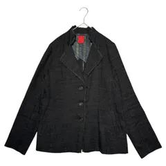 【美品】ISSEYMIYAKE HaaT チェック テーラード ジャケット 薄手 2025年最新】ハートイッセイミヤケ テーラードジャケットの人気
