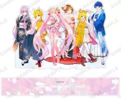 [중고] 아크릴 스탠드 아크릴 패널 집합 신작 일러스트 Art by 시라비 홀로그램 BIG 아크릴 스탠드 [벚꽃 미쿠]