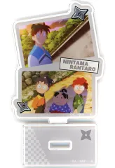 【中古】アクリルスタンド・アクリルパネル 土井先生＆乱太郎＆きり丸＆しんべヱ 「ハピクロ! 劇場版 忍たま乱太郎 ドクタケ忍者隊最強の軍師 名場面アクリルスタンド」