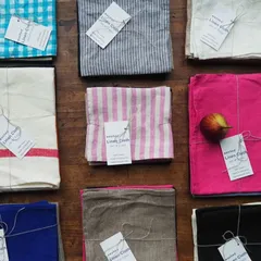 【fog linen work(フォグリネンワーク)】 キッチンクロス3枚セットアソート　お得な３枚セット！組み合わせはお楽しみ！