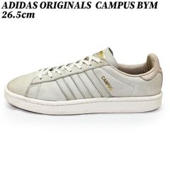 ADIDAS スニーカー アディダス オリジナルス キャンパス BYM アイボリー 26.5cm ADIDAS ORIGINALS CAMPUS BYM 中古 G26866  匿名配送 ユナイテッドアローズ 日本国内流通の正規品です レザー ファッション