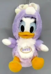 【中古】ぬいぐるみ デイジーダック(卯) 干支ぬいぐるみバッジ 2023 「ディズニー」 東京ディズニーリゾート限定